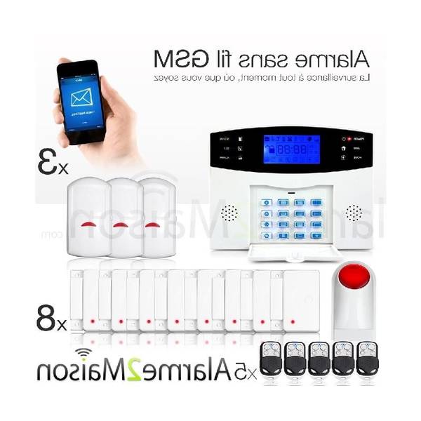 Alarme Maison Sans Fil Gsm 5ddcee338876f