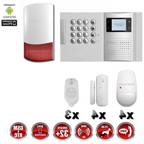 Installation Alarme Smanos X500